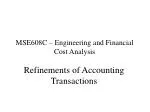 PPT - Cost Analysis And Estimating For Engineering And Management ...