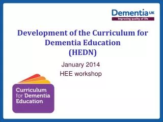 Development of the Curriculum for Dementia Education (HEDN)