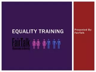 Equality Training