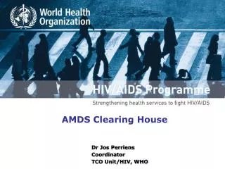 AMDS Clearing House