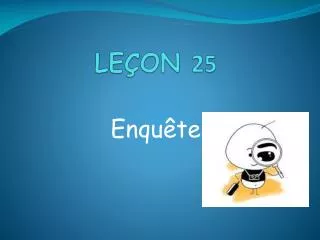 le on 25
