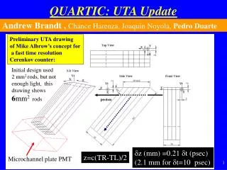 QUARTIC: UTA Update