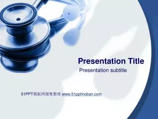 presentation title