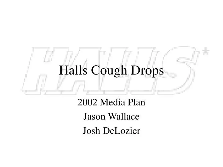 halls cough drops