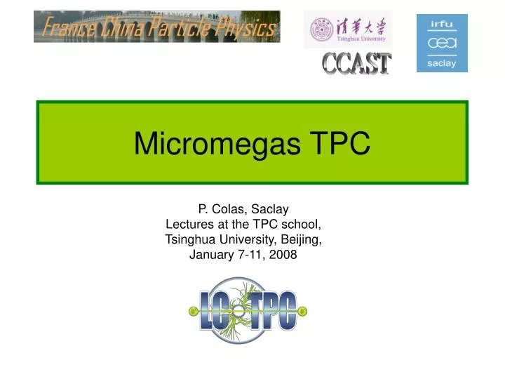 micromegas tpc