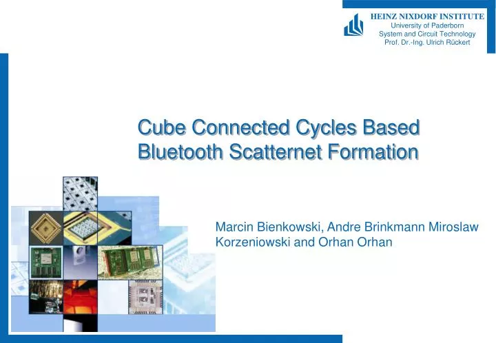 cube connected cycles based bluetooth scatternet formation