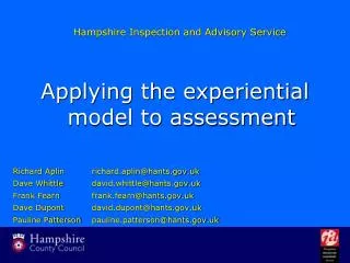 Hampshire Inspection and Advisory Service