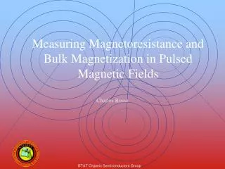 Measuring Magnetoresistance and Bulk Magnetization in Pulsed Magnetic Fields