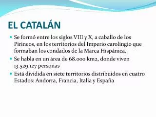 el catal n