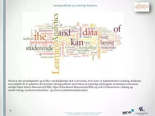 learning analytics
