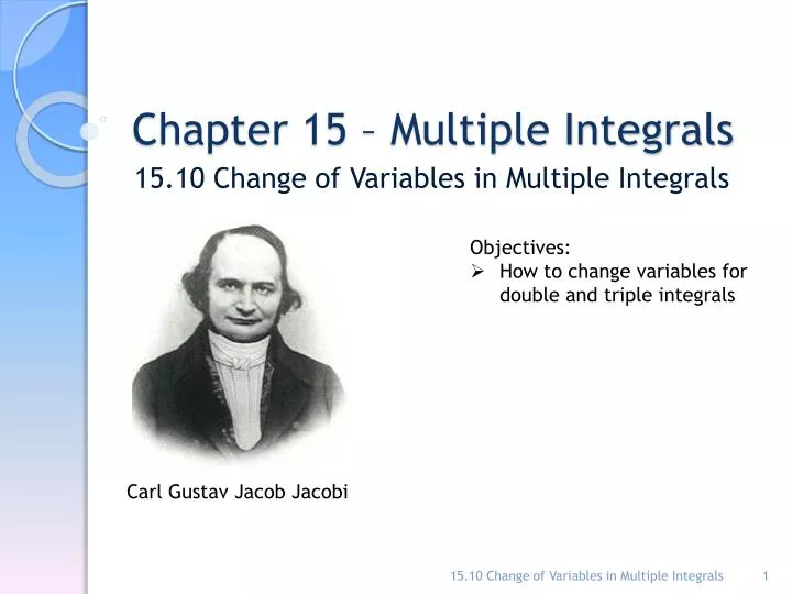 chapter 15 multiple integrals