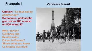vendredi 8 ao t