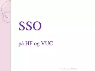 sso p hf og vuc