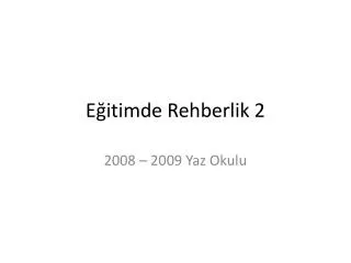 e itimde rehberlik 2