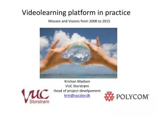 Videolearning platform in practice