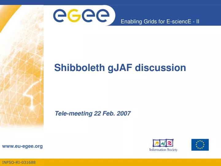 shibboleth gjaf discussion