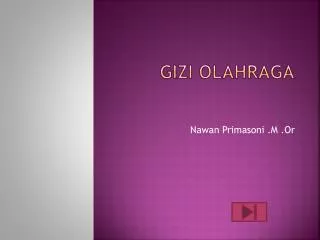 gizi olahraga