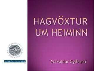 hagv xtur um heiminn