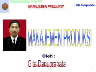 PPT - MANAJEMEN PRODUKSI PowerPoint Presentation, Free Download - ID ...