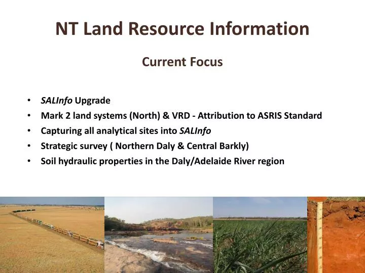 nt land resource information