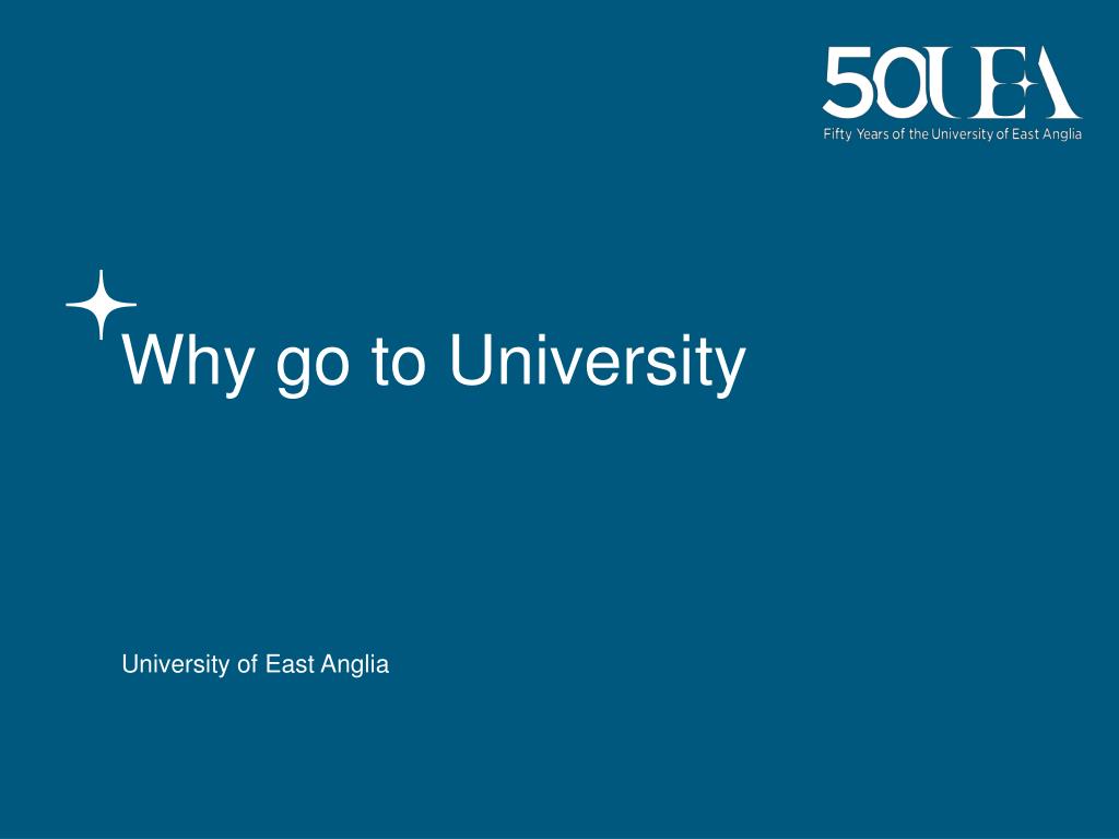 PPT - Why go to University PowerPoint Presentation, free download - ID ...