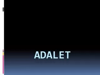 adalet