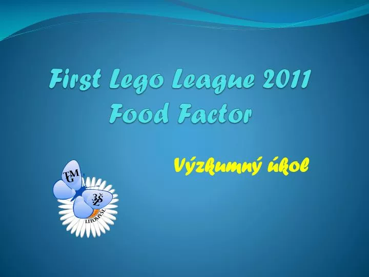 first lego league 2011 food factor