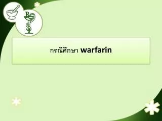 warfarin