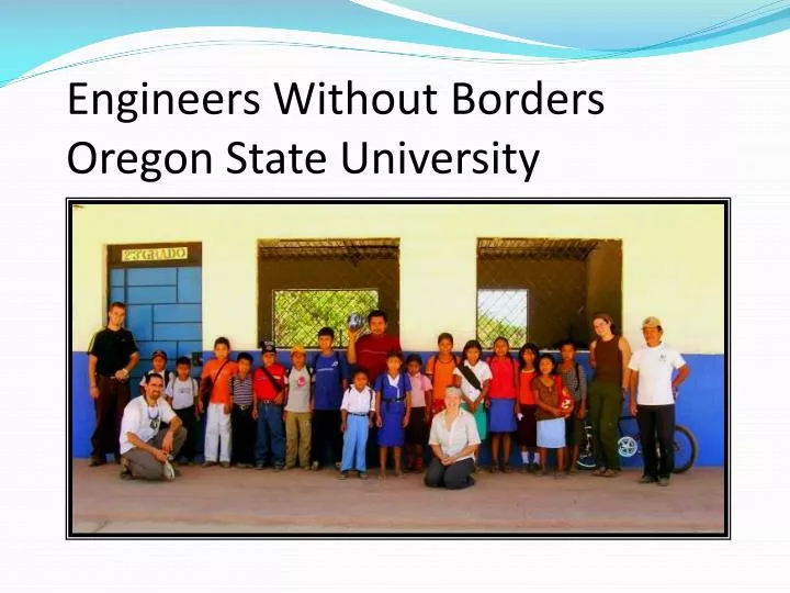 engineers without borders oregon state university
