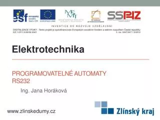 programovateln automaty rs232