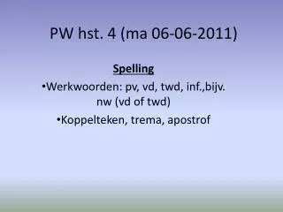 pw hst 4 ma 06 06 2011
