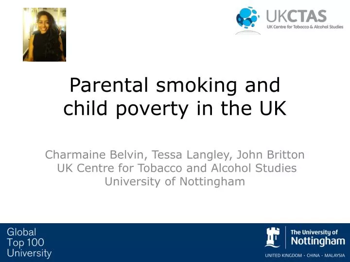 parental smoking and child poverty in the uk