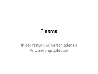 plasma