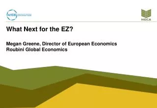 What Next for the EZ?