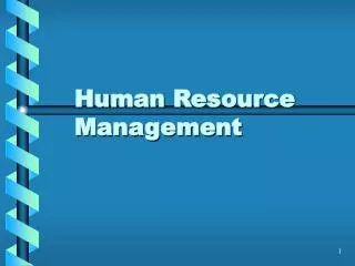 Human Resource Management