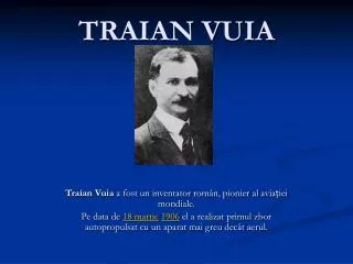 traian vuia