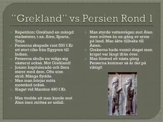 grekland vs persien rond 1