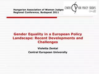 Hungarian Association of Women Judges (HAWJ Regional Conference, Budapest 2011
