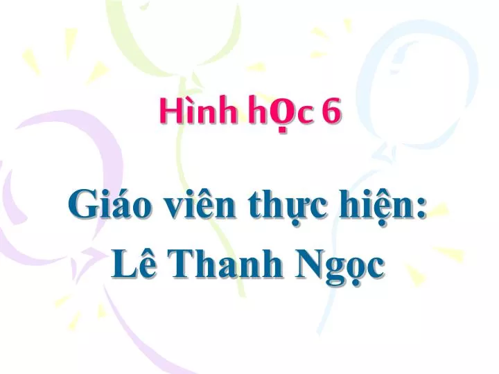 h nh h c 6