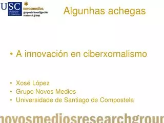 algunhas achegas