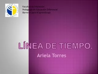 l nea de tiempo
