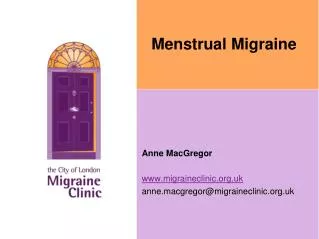 Menstrual Migraine