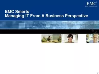 EMC Smarts Managing IT From A Business Perspective