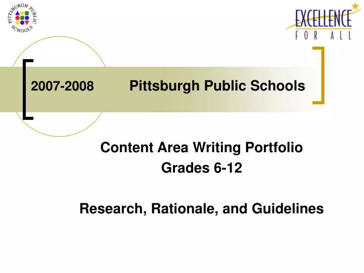 2007 2008 pittsburgh public schools