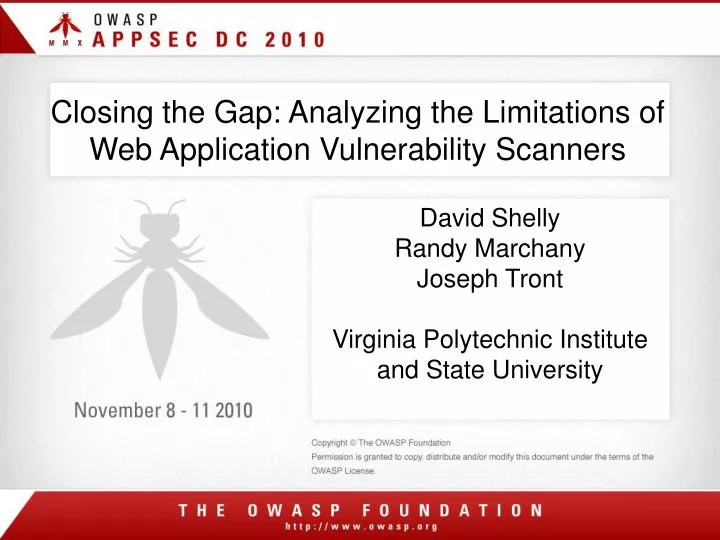 closing the gap analyzing the limitations of web application vulnerability scanners