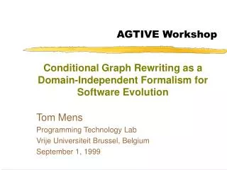 agtive workshop