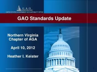 GAO Standards Update