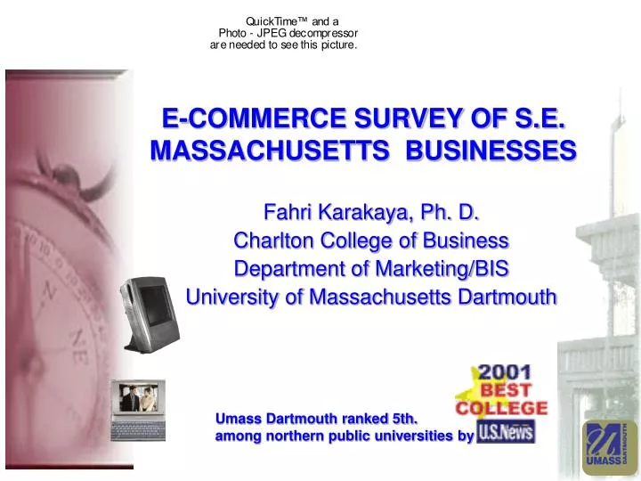 e commerce survey of s e massachusetts businesses