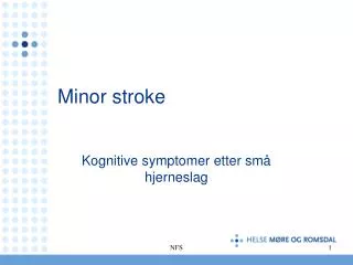 minor stroke