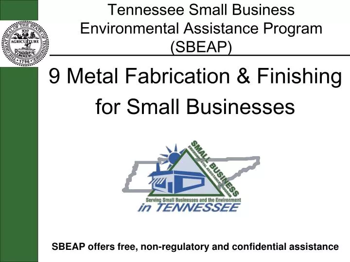 tennessee small business environmental assistance program sbeap